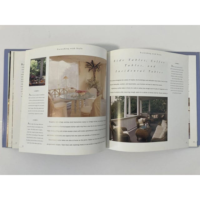 Pleasures of the Porch: Ideas for Gracious Outdoor Living Hardcover Book First Edition For Sale - Image 10 of 13