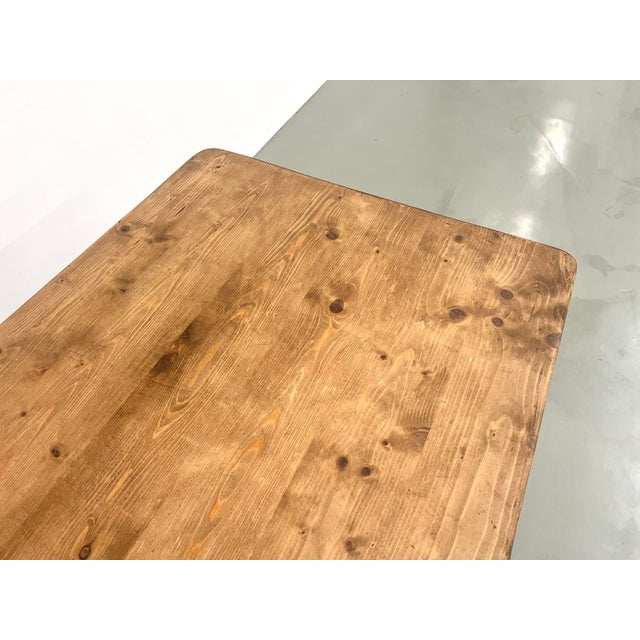 Pine Farm Dining Table, 1970s For Sale - Image 14 of 18