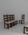 1970s 1970s French Oak Brutalist Dining Chairs With Upholstered Seats - Set of 6 For Sale - Image 5 of 18