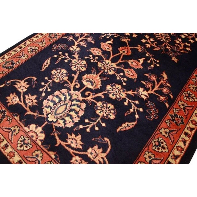 Middle Eastern Sarough Runner Rug For Sale - Image 5 of 10
