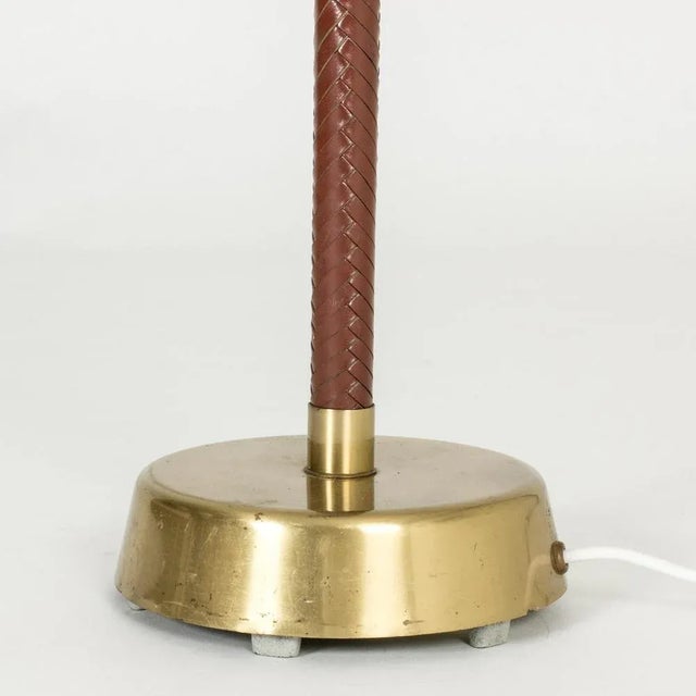 Hans Bergström Scandinavian Modern Floor Lamp by Hans Bergström, 1950s For Sale - Image 4 of 7