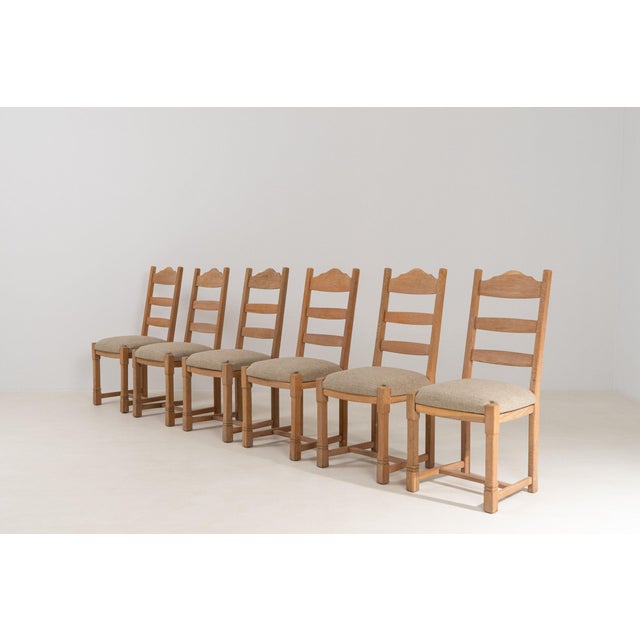 19th Century France Antique White Wood Dining Chair For Sale - Image 9 of 11