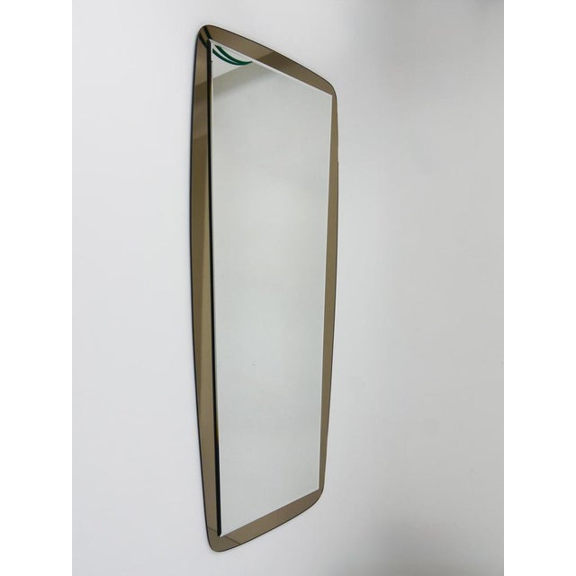 Large Mid-Century Modern Wall Mirror from Cristal Arte, 1970s For Sale - Image 14 of 18