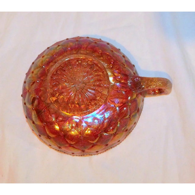 Traditional 1930s Carnival Glass Bonbon Dish For Sale - Image 3 of 5
