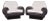 Art Deco Club Chairs with High Gloss Black Bases, 1940s, Set of 2 For Sale