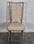 High-Backed Chairs with Cream-Colored Faux Leather Upholstery, 1950s, Set of 6 For Sale - Image 6 of 8