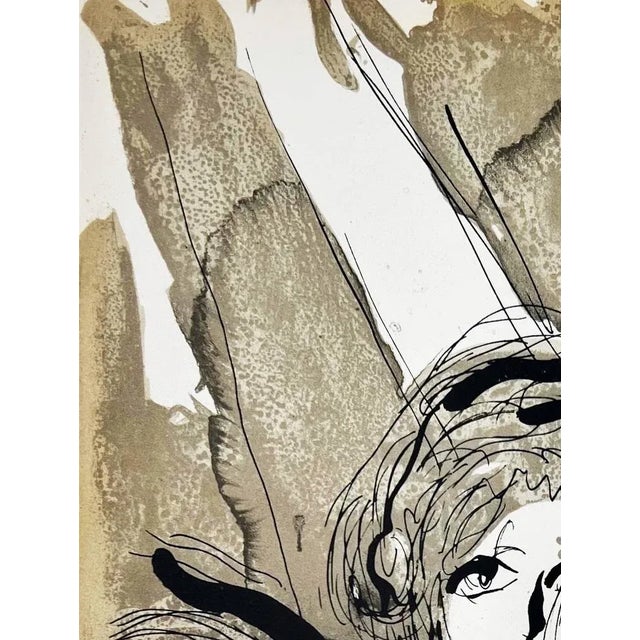 Marc Chagall, Angel with Sword, 1956, Lithograph For Sale - Image 3 of 6