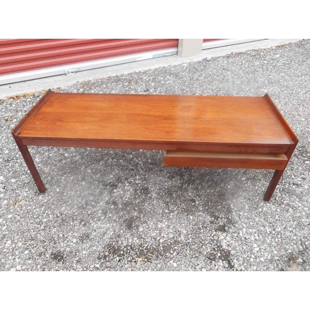Vintage MidCentury Danish Modern Solid Walnut Coffee Table Chairish