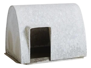 Medium Swiss Concrete Dog House by Willy Guhl for Eternit, 1960s