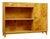 Scandinavian Birch Low Open Bookcase from SMF Bodafors, 1950s For Sale