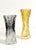 Brutalist Art Glass Vases by Kurt Wokan for Ingrid Glashütten, 1970s, Set of 2 For Sale - Image 6 of 16