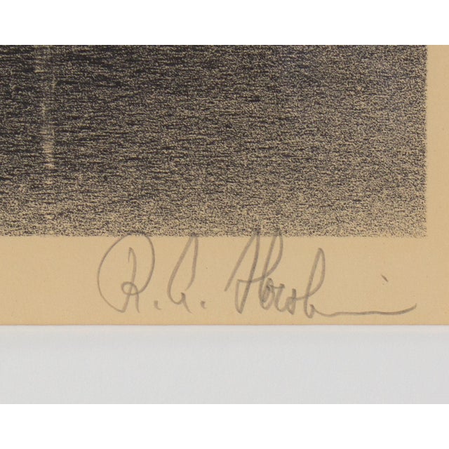 “The Mooring” Lithograph Signed by Richard Florsheim For Sale - Image 4 of 8