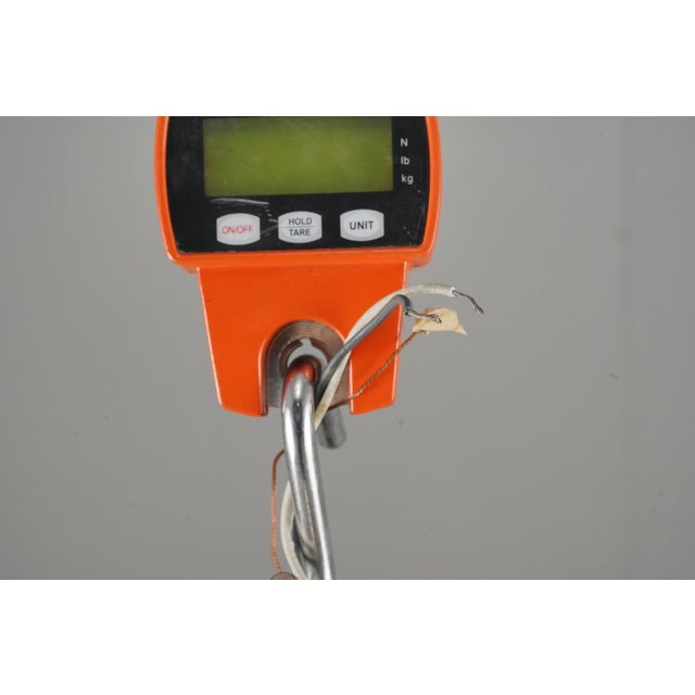 Mid 20th Century Restored Industrial Holophane Steel Factory Pendant Light For Sale - Image 10 of 10