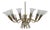 Expo 58 Brussels Chandelier attributed to Kamenicky Senov, 1958 For Sale