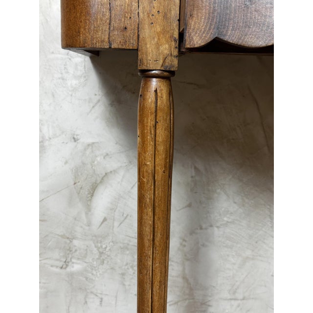 1930s Vintage Art Deco Console Table in Walnut, 1930 For Sale - Image 5 of 14