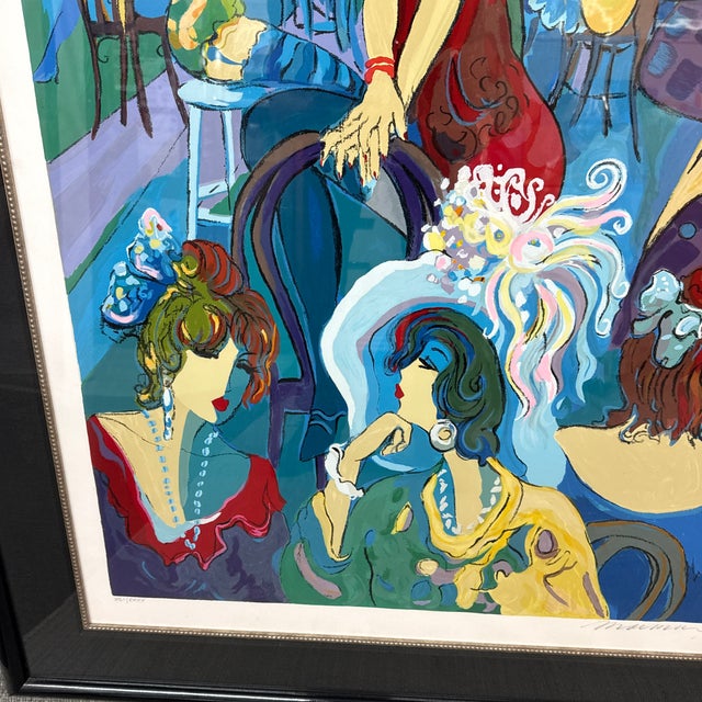 1990s Circa 1994 Isaac Maimon "Cabaret", Signed For Sale - Image 5 of 11