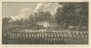 De Natsche, Ceremony for the King's Son, Tonga, 1790s-1800s, Print