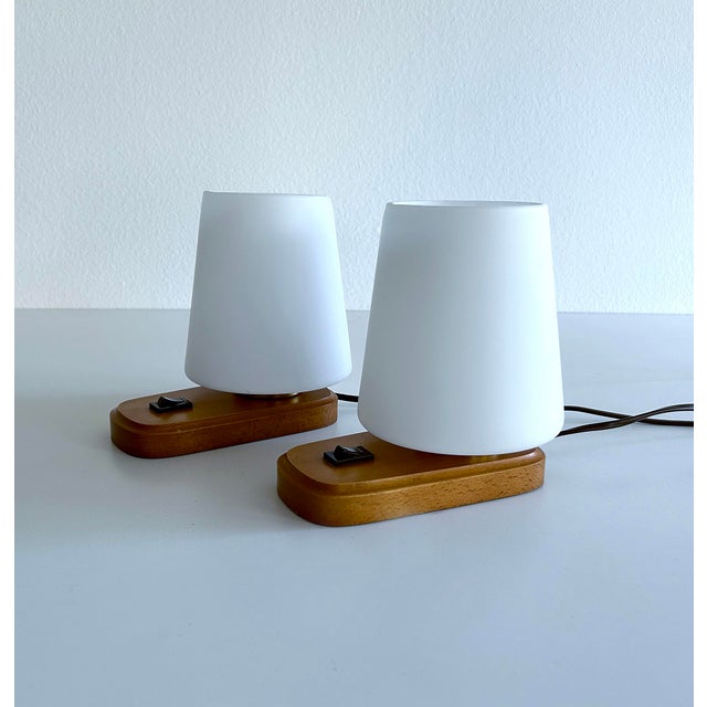 Vintage Danish Table Lamps, Set of 2 For Sale - Image 13 of 15