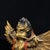 Late 19th Century Gilt Bronze Garuda Statue, Mythical Bird Figure, 700g For Sale In Los Angeles - Image 6 of 9