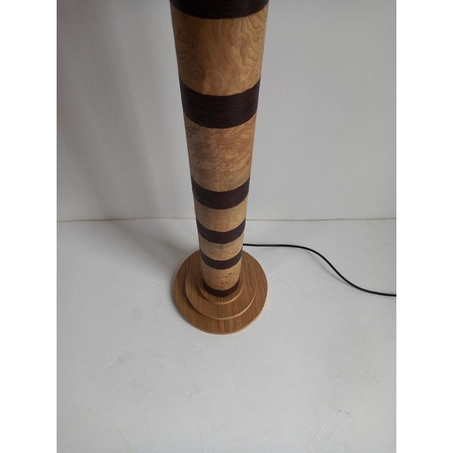 Black Dorica Red Floor Lamp by Pietro Meccani for Meccani Design For Sale - Image 8 of 12