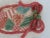Ceramic Fitz and Floyd Canape Plate Christmas Quilt 1992 For Sale - Image 7 of 12