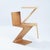 Set of Zigzag Chairs in Elmwood attributed to Gerrit Thomas Rietveld for Rietveld, 1990s For Sale - Image 12 of 18