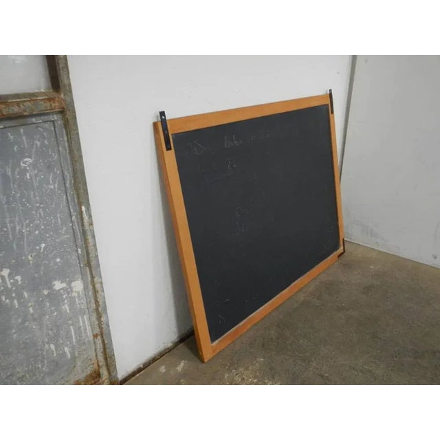Wall Mounted School Blackboard, 1980s For Sale - Image 10 of 11
