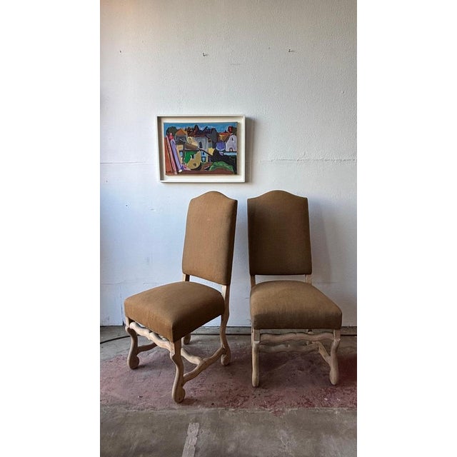 Os De Mouton Side Chairs, French, 1950s, Set of 2 For Sale - Image 3 of 9