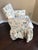 English Vintage Chintz Floral Skirted Slipper Chair For Sale - Image 3 of 6