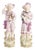 Porcelain Figurines with Animals, 19th Century, Set of 2 For Sale