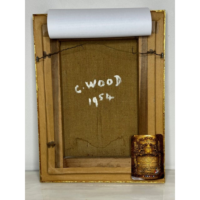 Thomas “Stonewall” Jackson Historical Oil Portrait, C1954 – After John Adams Elder For Sale - Image 17 of 18