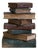 Faux Book Wood End Table Attributed to Maitland-Smith, 1970s - 2 Available For Sale