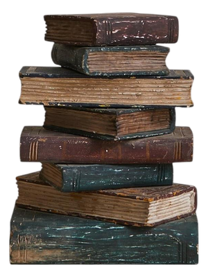 Faux Book Wood End Table Attributed to Maitland-Smith, 1970s - 2 Available
