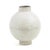 Ceramic Japanese Modern Minimalist Dome L Vase Raku Ceramic White Crakle For Sale - Image 7 of 7