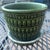 Green McCoy Bead and Dot Planter.