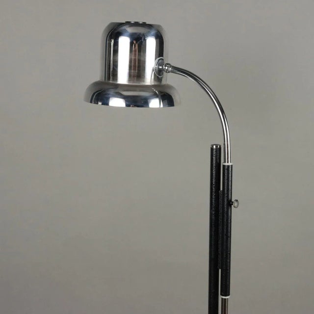Vintage Floor Lamp in Aluminium, Italy, 1960s For Sale - Image 5 of 8