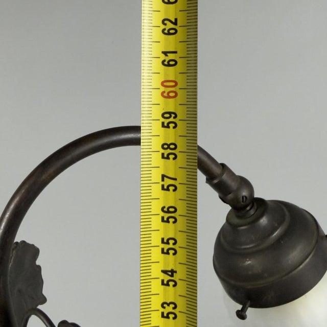 Table Lamp in Bronze by Farlel Moreau Liberty, 1950 For Sale - Image 16 of 17