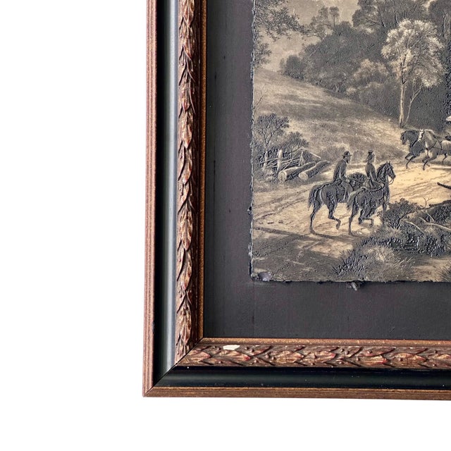 Antique Printing Block Plate - Unsigned For Sale - Image 9 of 12