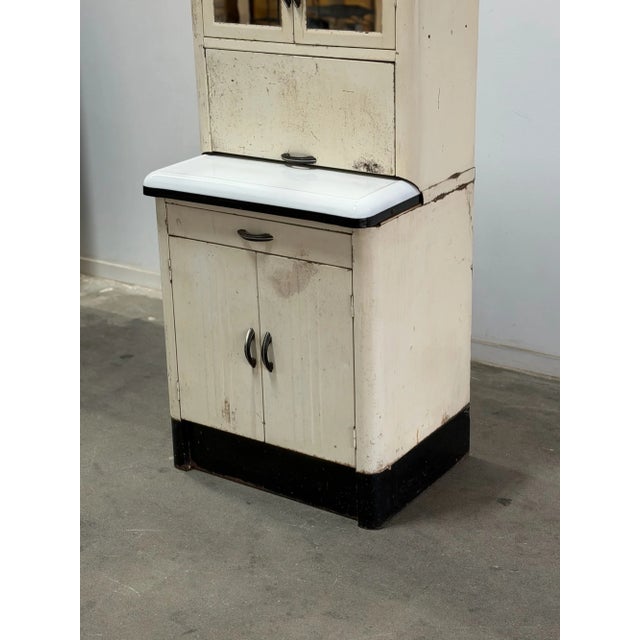 Metal Vintage Medical Cabinet For Sale - Image 7 of 16