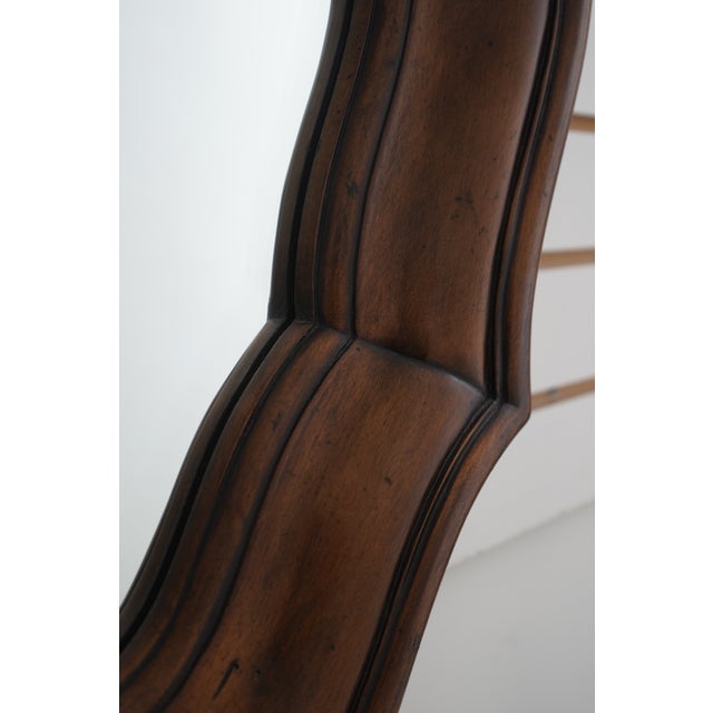 Labarge Deep Dish Scalloped Frame Mirror For Sale In Philadelphia - Image 6 of 9