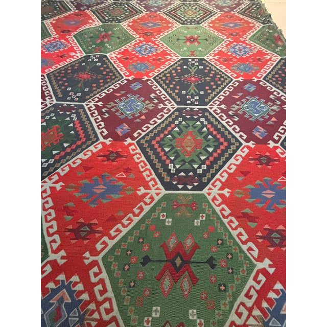 Rustic 10 Yards of Southwestern-Style Fabric From Brunschwig & Fils. For Sale - Image 3 of 5