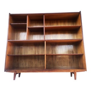 Modernist Open Library Shelf, 1950s-1960s For Sale