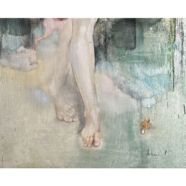 Contemporary Ilze Laizane, Cio, Oil on Canvas, 2014 For Sale - Image 3 of 4