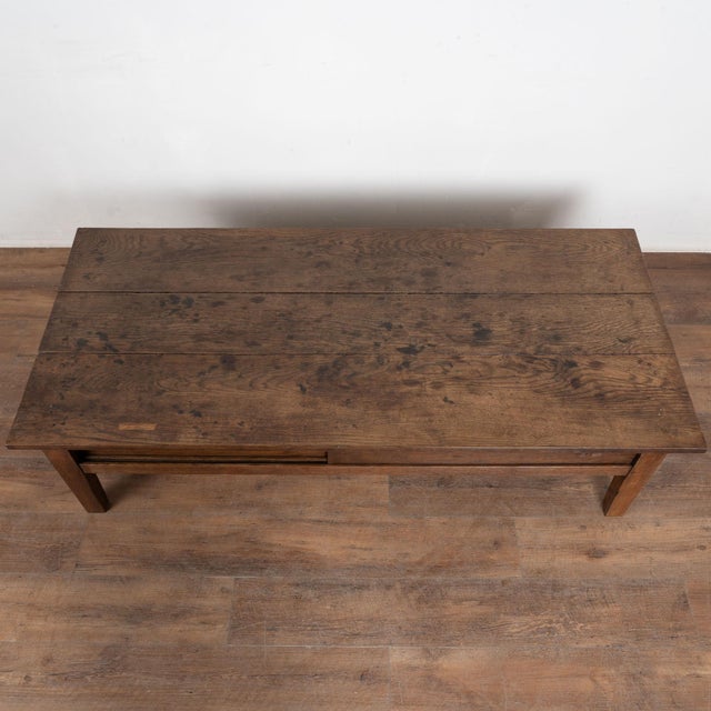 20th Century French Oak Coffee Table For Sale - Image 4 of 14