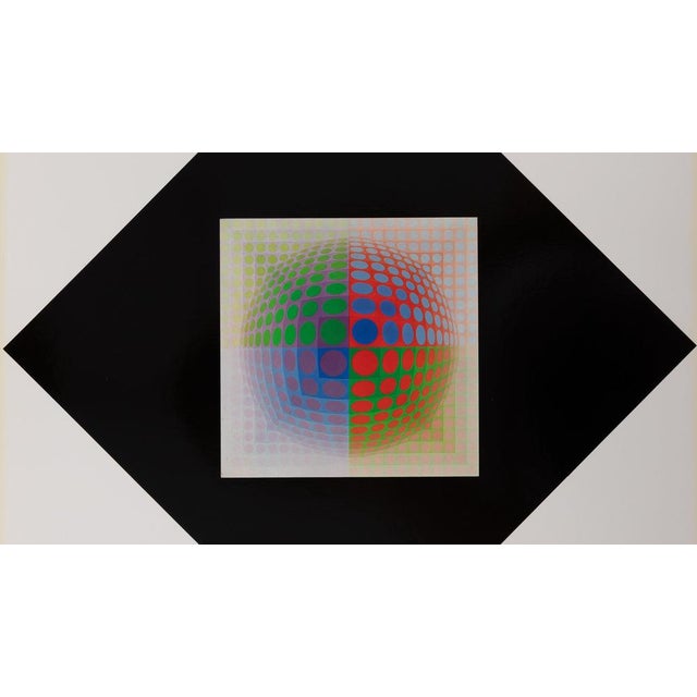 Victor Vasarely, VEGA PAL, Etching For Sale - Image 4 of 6
