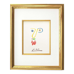 1960s Picasso Lithograph 45 Don Bob Framed