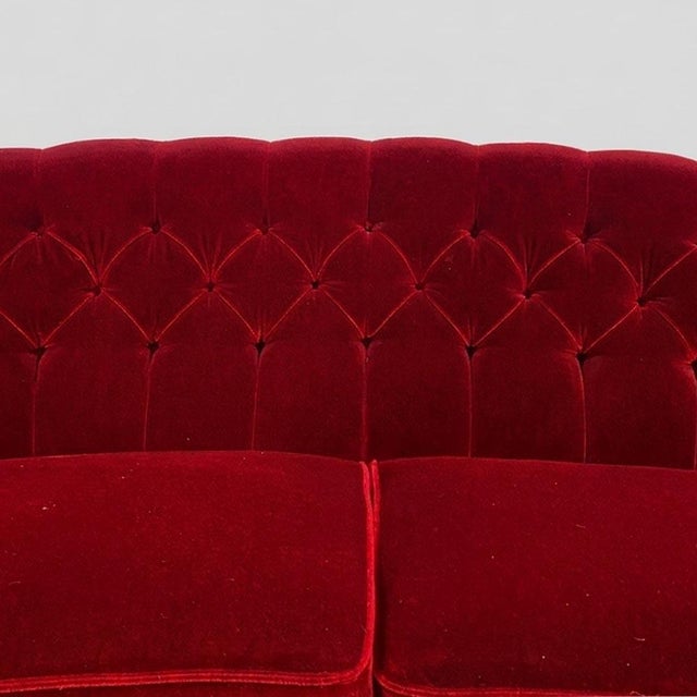 Vintage Swedish Style Sofa, 1960s For Sale - Image 4 of 6