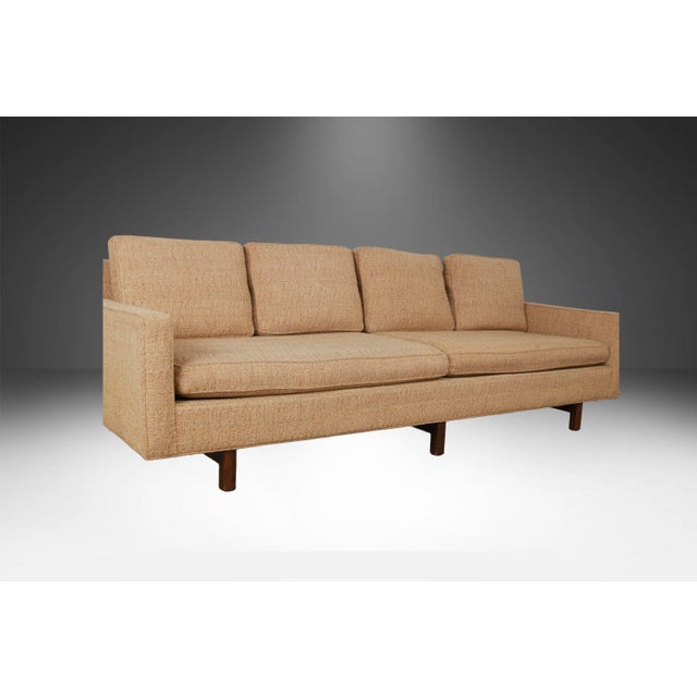 Mid-Century Modern Mid-Century Edward Wormley Dunbar 4-Seat Sofa For Sale - Image 3 of 17