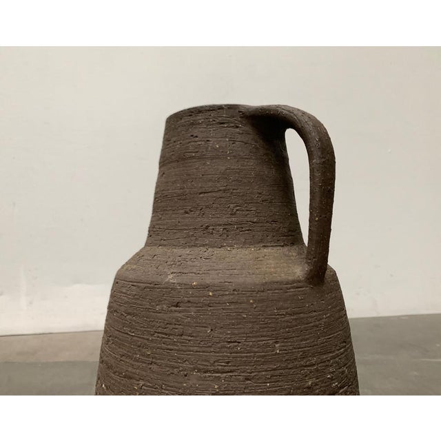 Mid-Century Brutalist German Floor Vase from Krösselbach Keramik, 1960s For Sale - Image 9 of 18