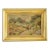 19th C. Impressionist Landscape Oil Painting Displayed in an Antiqued Gilded Gold Carved Wood Frame For Sale